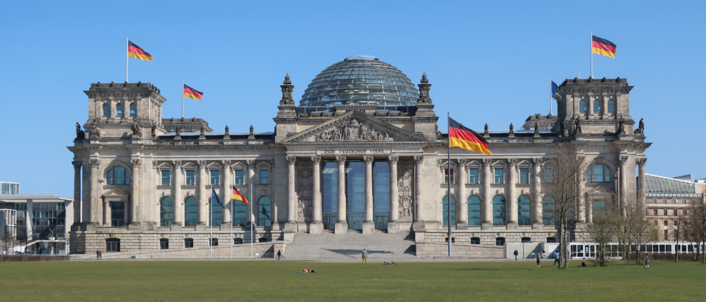 Reichstag w Berlinie