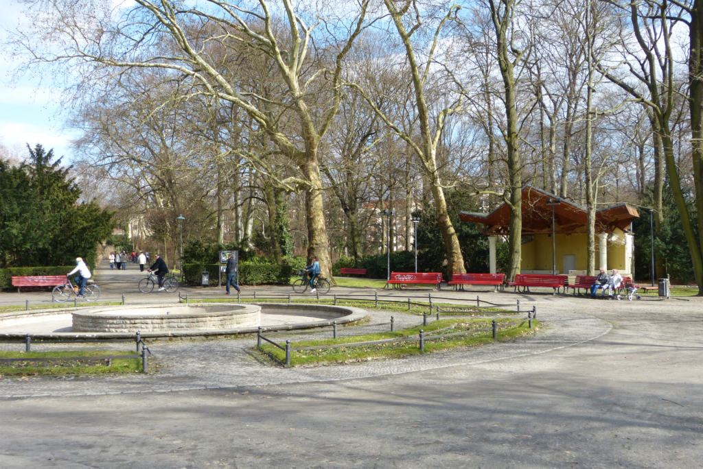 Park miejski w Berlinie